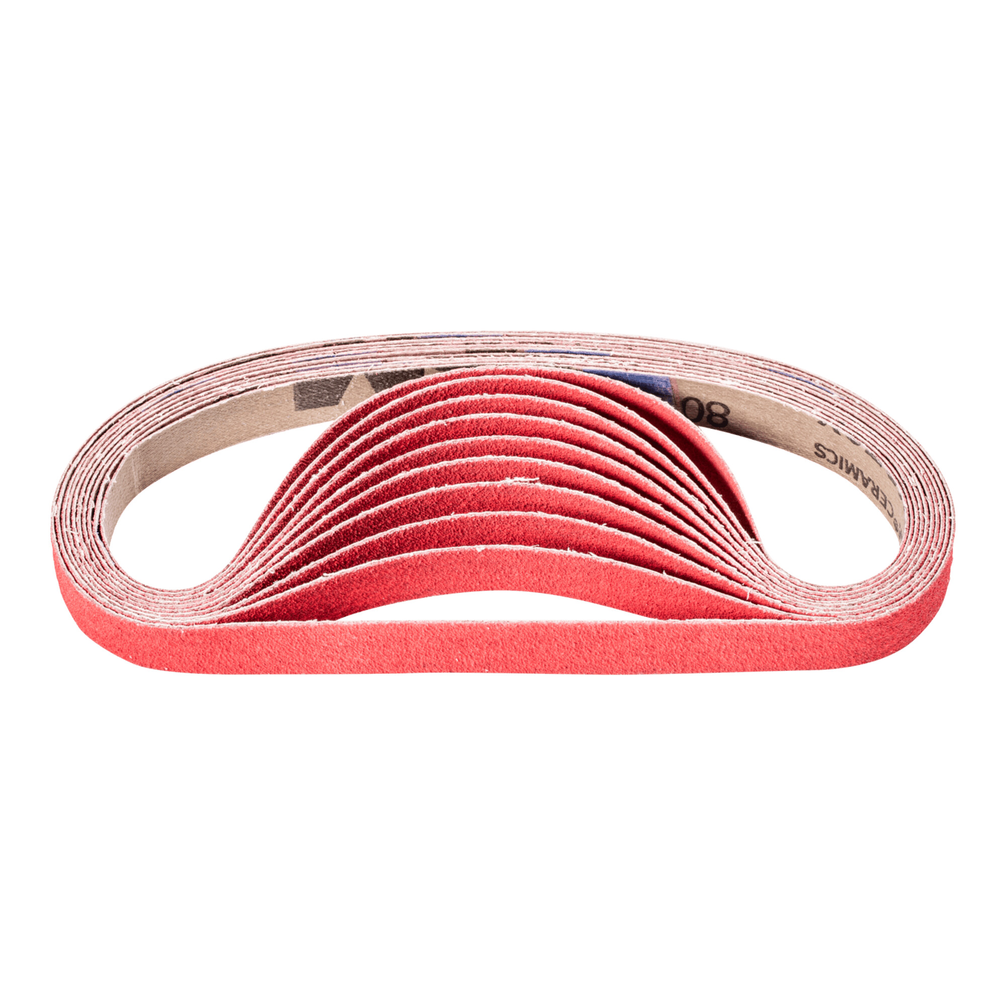 PFERD TOOLS Keramikkorn Schleifband BA 16x480mm CO-COOL80 für Edelstahl-Schliff mit Bandschleifer