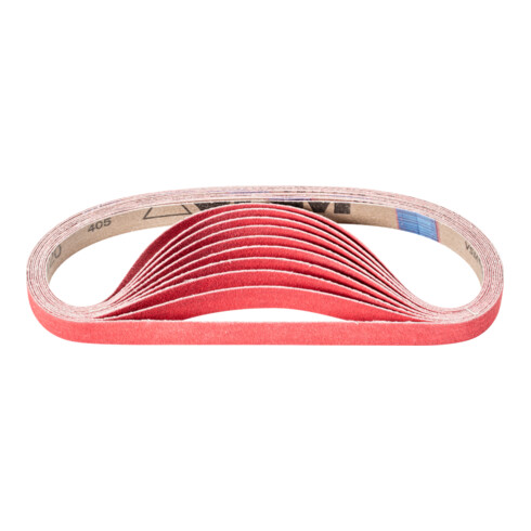 PFERD TOOLS Keramikkorn Schleifband BA 16x520mm CO-COOL120 für Edelstahl-Schliff mit Bandschleifer