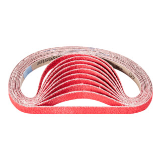 PFERD TOOLS Keramikkorn Schleifband BA 16x520mm CO-COOL40 für Edelstahl-Schliff mit Bandschleifer
