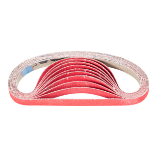 PFERD TOOLS Keramikkorn Schleifband BA 16x520mm CO-COOL60 für Edelstahl-Schliff mit Bandschleifer