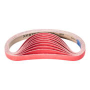 PFERD TOOLS Keramikkorn Schleifband BA 20x480mm CO-COOL120 für Edelstahl-Schliff mit Bandschleifer