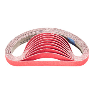 PFERD TOOLS Keramikkorn Schleifband BA 20x480mm CO-COOL60 für Edelstahl-Schliff mit Bandschleifer