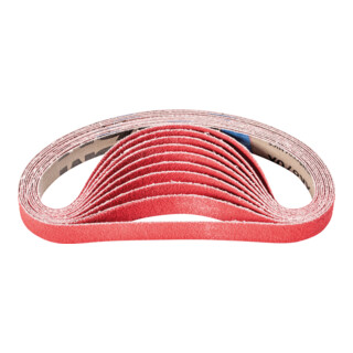 PFERD TOOLS Keramikkorn Schleifband BA 20x520mm CO-COOL60 für Edelstahl-Schliff mit Bandschleifer
