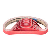 PFERD TOOLS Keramikkorn Schleifband BA 25x480mm CO-COOL120 für Edelstahl-Schliff mit Bandschleifer