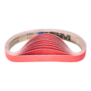 PFERD TOOLS Keramikkorn Schleifband BA 30x533 mm CO-COOL120 für Edelstahl-Schliff mit Rohrbandschleifer
