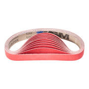 PFERD TOOLS Keramikkorn Schleifband BA 30x533 mm CO-COOL120 für Edelstahl-Schliff mit Rohrbandschleifer