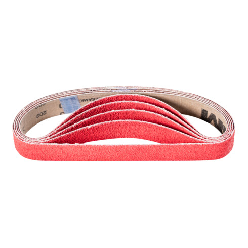 PFERD TOOLS Keramikkorn Schleifband BA 30x533 mm CO-COOL40 für Edelstahl-Schliff mit Rohrbandschleifer