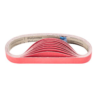 PFERD TOOLS Keramikkorn Schleifband BA 30x610mm CO-COOL120 für Edelstahl-Schliff mit Rohrbandschleifer