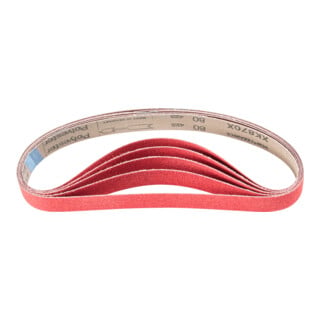 PFERD TOOLS Keramikkorn Schleifband BA 30x610mm CO-COOL80 für Edelstahl-Schliff mit Rohrbandschleifer
