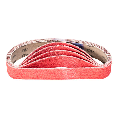 PFERD TOOLS Keramikkorn Schleifband BA 35x450mm CO-COOL40 für Edelstahl-Schliff mit Rohrbandschleifer