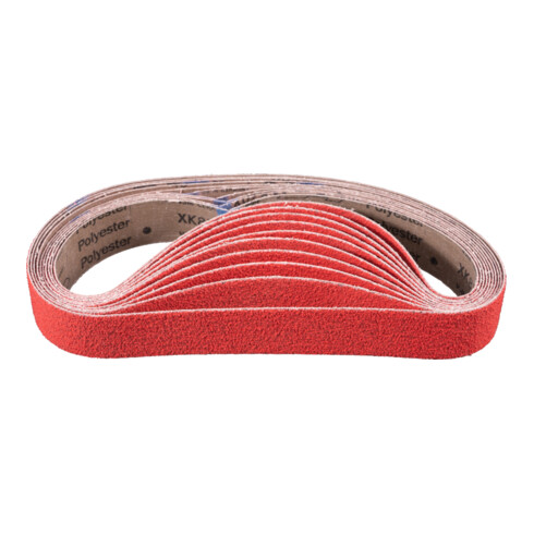 PFERD TOOLS Keramikkorn Schleifband BA 40x760 mm CO-COOL40 für Edelstahl-Schliff mit Rohrbandschleifer