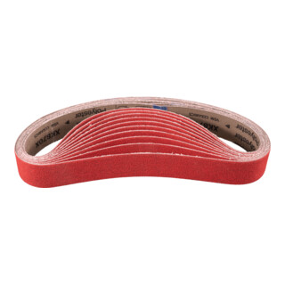 PFERD TOOLS Keramikkorn Schleifband BA 40x820 mm CO-COOL80 für Edelstahl-Schliff mit Rohrbandschleifer