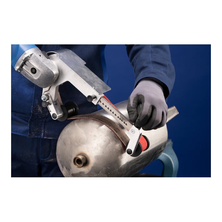 PFERD TOOLS Keramikkorn Schleifband BA 40x820mm CO-COOL120 für Edelstahl-Schliff mit Rohrbandschleifer
