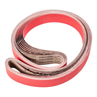 PFERD TOOLS Keramikkorn Schleifband BA 50x2000mm CO-COOL120 für Edelstahl-Schliff mit Bandschleifer