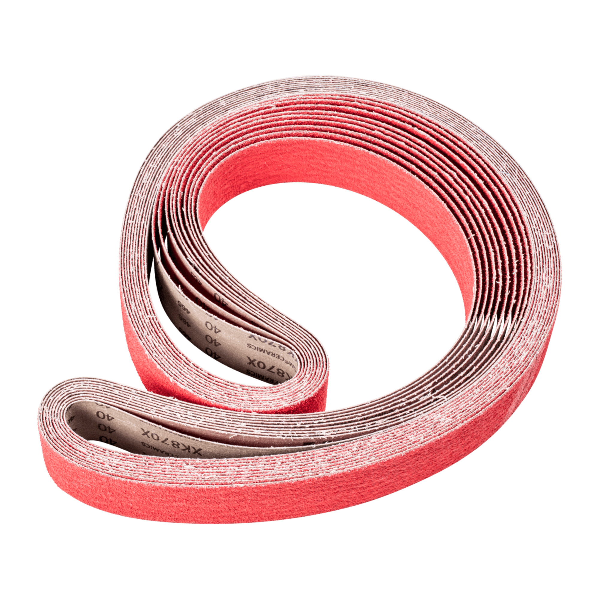 PFERD TOOLS Keramikkorn Schleifband BA 50x2000mm CO-COOL40 für Edelstahl-Schliff mit Bandschleifer