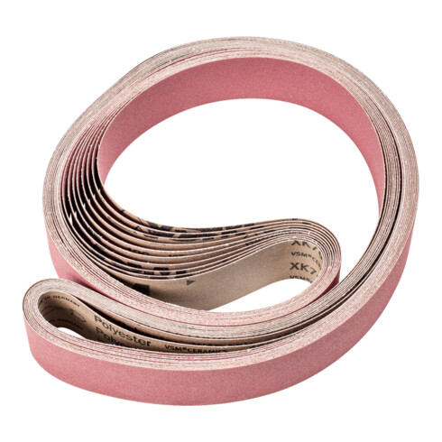 PFERD TOOLS Keramikkorn Schleifband BA 50x2000mm CO120 höchster Abtrag auf Stahl mit Bandschleifer