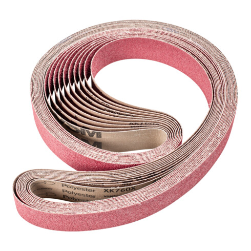 PFERD TOOLS Keramikkorn Schleifband BA 50x2000mm CO40 höchster Abtrag auf Stahl mit Bandschleifer