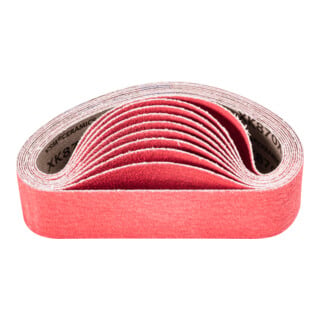 PFERD TOOLS Keramikkorn Schleifband BA 50x450mm CO-COOL60 für Edelstahl-Schliff mit Rohrbandschleifer