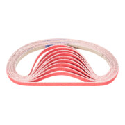 PFERD TOOLS Keramikkorn Schleifband BA 6x305 mm CO-COOL120 für Edelstahl-Schliff mit Bandschleifer (100)