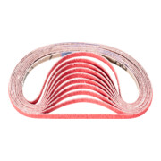 PFERD TOOLS Keramikkorn Schleifband BA 6x305 mm CO-COOL80 für Edelstahl-Schliff mit Bandschleifer (100)