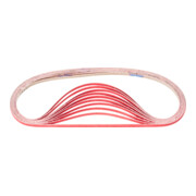 PFERD TOOLS Keramikkorn Schleifband BA 6x610mm CO-COOL120 für Edelstahl-Schliff mit Bandschleifer (100)