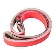 PFERD TOOLS Keramikkorn Schleifband BA 75x2000mm CO-COOL60 für Edelstahl-Schliff mit Bandschleifer