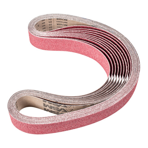 PFERD TOOLS Keramikkorn Schleifband BA 75x2000mm CO24 höchster Abtrag auf Stahl mit Bandschleifer