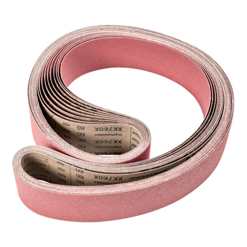 PFERD TOOLS Keramikkorn Schleifband BA 75x2000mm CO80 höchster Abtrag auf Stahl mit Bandschleifer