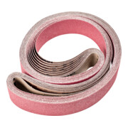 PFERD TOOLS Keramikkorn Schleifband BA 75x2500mm CO40 höchster Abtrag auf Stahl mit Bandschleifer