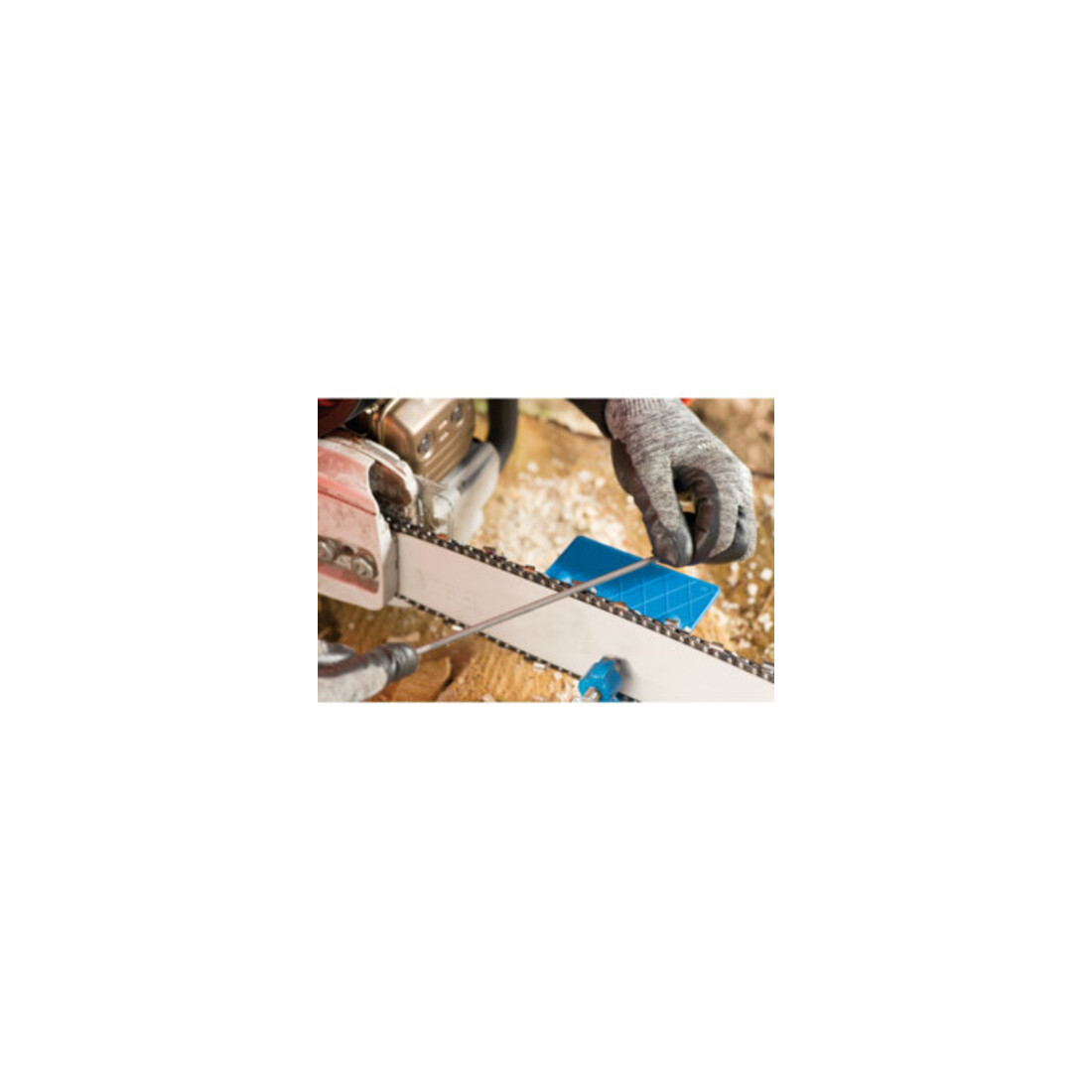 PFERD TOOLS Kettensägefeile Rund Ø 3,2x200mm Classic Line in 3er-Kunststoffhülle