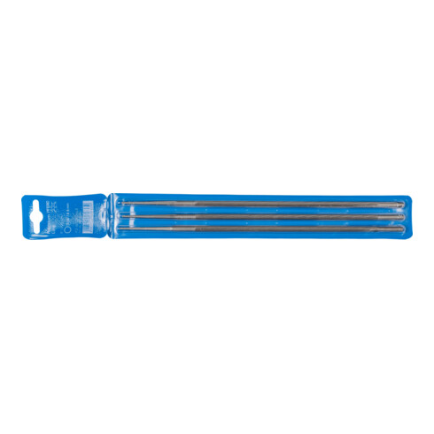 PFERD TOOLS Kettensägefeile Rund Ø 4,8x200mm Premium Line in 3er-Kunststoffhülle