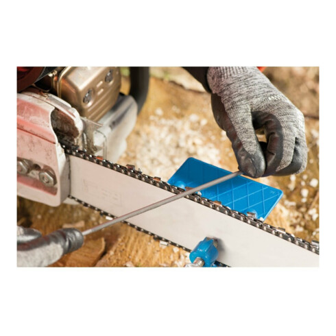 PFERD TOOLS Kettensägefeile Rund Ø 5,5x200mm Classic Line in 3er-Kunststoffhülle