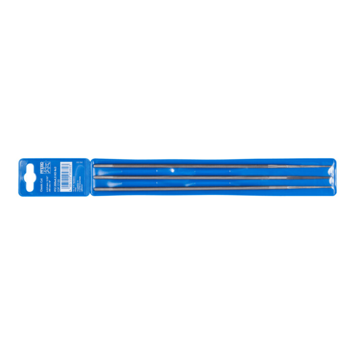 PFERD TOOLS Kettensägefeile Rund Ø 4,0x200mm Classic Line in 3er-Kunststoffhülle
