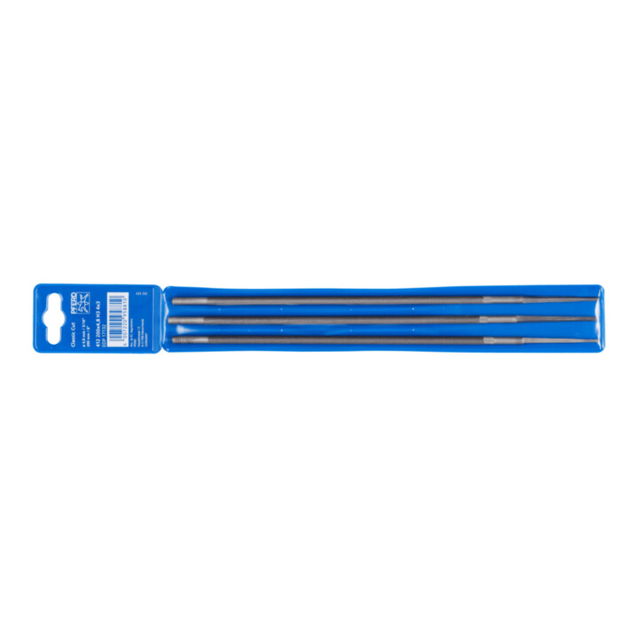 PFERD TOOLS Kettensägefeile Rund Ø 4,8x200mm Classic Line in 3er-Kunststoffhülle