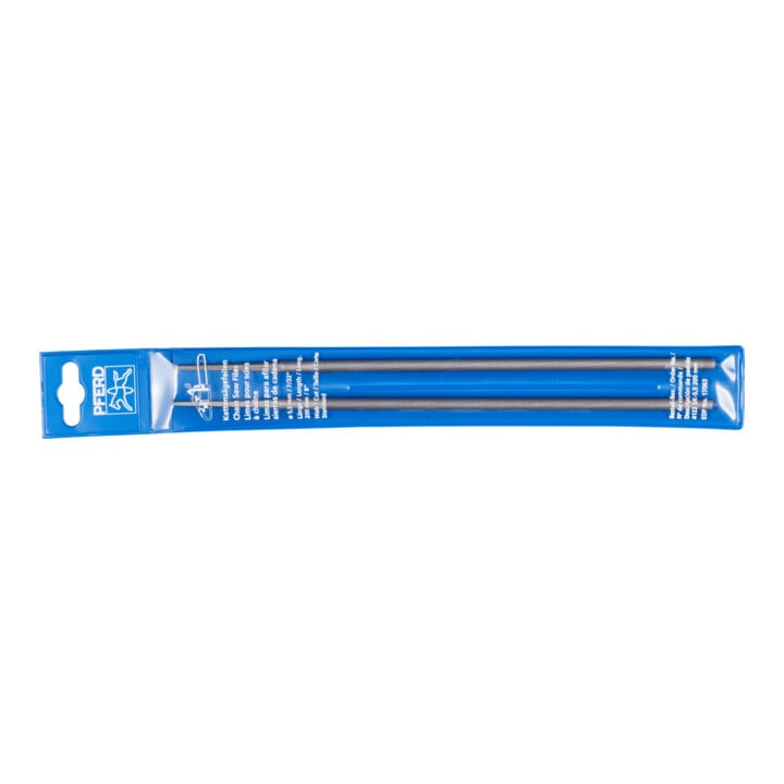 PFERD TOOLS Kettensägefeile Rund Ø 5,5x200mm Classic Line in 2er-Kunststoffhülle