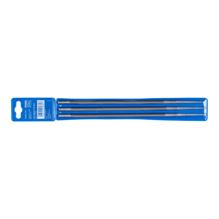 PFERD TOOLS Kettensägefeile Rund Ø 5,5x200mm Classic Line in 3er-Kunststoffhülle