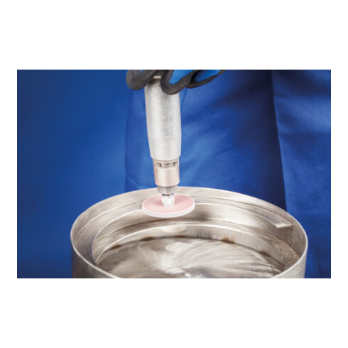 PFERD TOOLS Kissenschleifer KS Ø 30x5 mm Gewinde 1/8 BSW A 80 zum Schleifen schmaler Schlitze