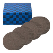 PFERD TOOLS Klettronden-Set Fein Compactkorn 20-tlg. Ø 125 mm CK180,240,320,400 für Winkelschleifer