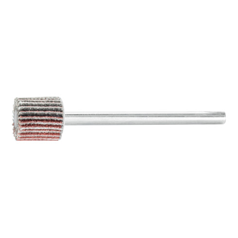PFERD TOOLS Korund Fächerschleifer F Ø 10x10mm Schaft-Ø 3 mm A120 für Feinschliff und Finish