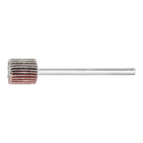 PFERD TOOLS Korund Fächerschleifer F Ø 10x10mm Schaft-Ø 3 mm A180 für Feinschliff und Finish