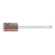 PFERD TOOLS Korund Fächerschleifer F Ø 10x15 mm Schaft-Ø 3 mm A80 für Feinschliff und Finish
