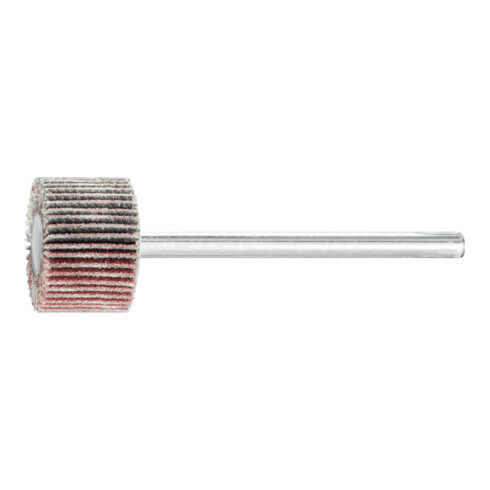 PFERD TOOLS Korund Fächerschleifer F Ø 15x10mm Schaft-Ø 3 mm A180 für Feinschliff und Finish