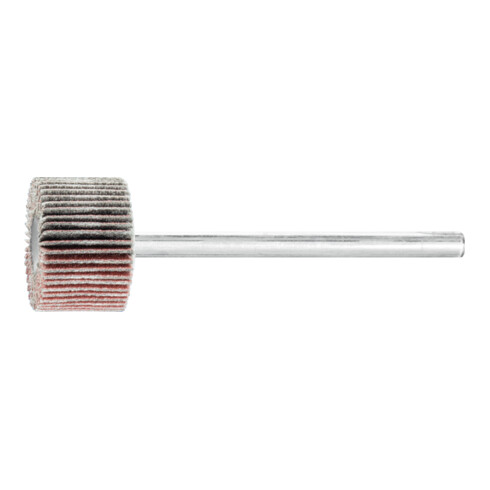 PFERD TOOLS Korund Fächerschleifer F Ø 15x10mm Schaft-Ø 3 mm A320 für Feinschliff und Finish