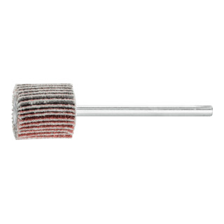 PFERD TOOLS Korund Fächerschleifer F Ø 15x15 mm Schaft-Ø 3 mm A80 für Feinschliff und Finish