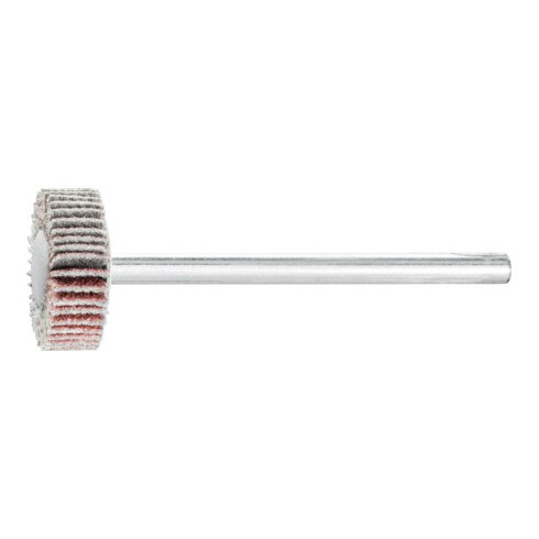 PFERD TOOLS Korund Fächerschleifer F Ø 15x5 mm Schaft-Ø 3 mm A120 für Feinschliff und Finish
