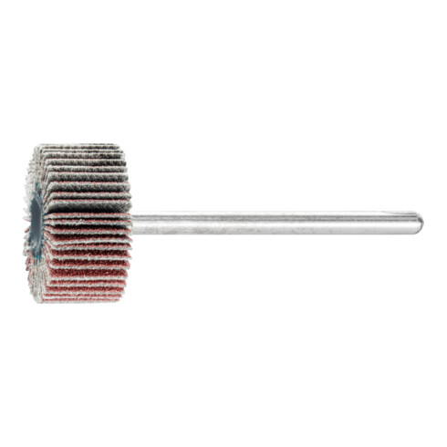 PFERD TOOLS Korund Fächerschleifer F Ø 20x10mm Schaft-Ø 3 mm A150 für Feinschliff und Finish
