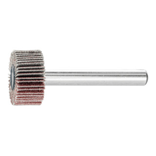 PFERD TOOLS Korund Fächerschleifer F Ø 20x10mm Schaft-Ø 6 mm A120 für Feinschliff und Finish