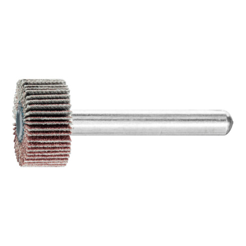 PFERD TOOLS Korund Fächerschleifer F Ø 20x10mm Schaft-Ø 6 mm A150 für Feinschliff und Finish