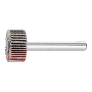 PFERD TOOLS Korund Fächerschleifer F Ø 20x10mm Schaft-Ø 6 mm A180 für Feinschliff und Finish