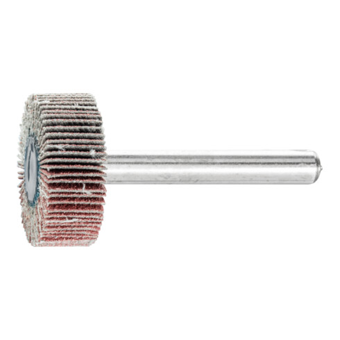 PFERD TOOLS Korund Fächerschleifer F Ø 25x10mm Schaft-Ø 6 mm A120 für Feinschliff und Finish